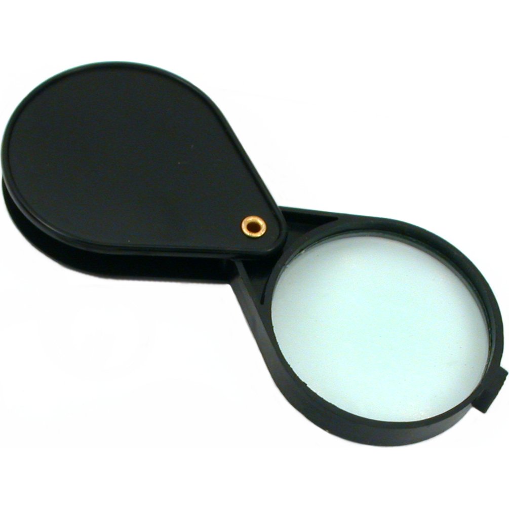 Pocket Magnifier Magnifying Glass Hand Held 5x